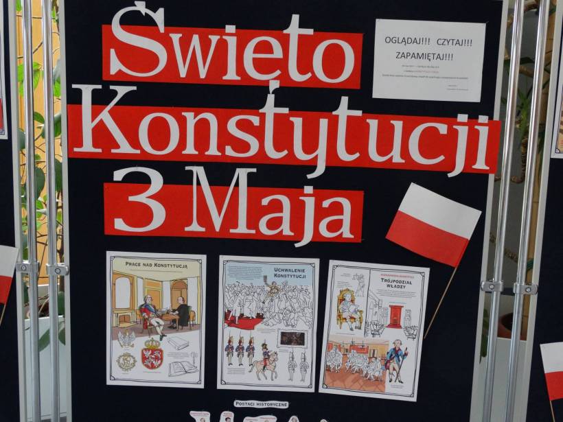 Gazetki Szkolne Konstytucja 3 Maja Święto Konstytucji | Szkoła Podstawowa im. Kawalerów Orderu Uśmiechu w