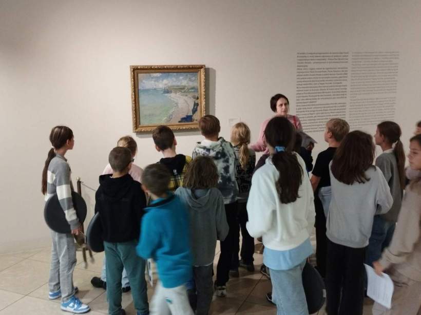 Wycieczka klas 4d i 4h do Muzeum Narodowego w Poznaniu